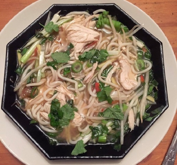 Rosey's Vietnamese chicken noodle soup
