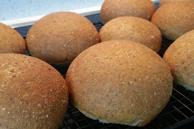 Woody's rolls made using the Easy Bloomer Loaf recipe